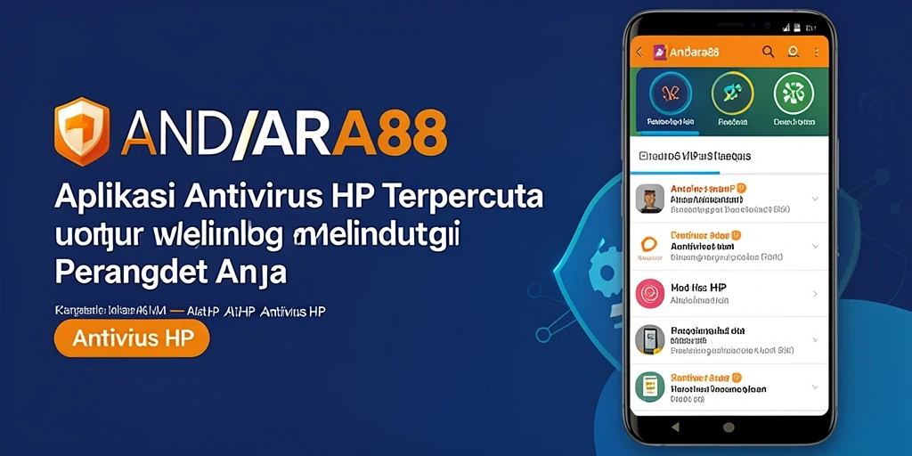 Tampilan antarmuka aplikasi ANDARA88 yang sederhana dan efektif.